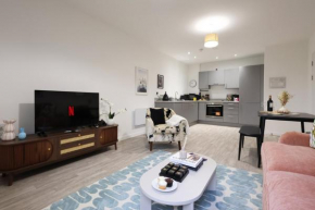 Sleek 1-Bed Apartment in Taunton Core